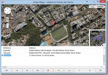 Aplicação Delphi acessando Google Maps