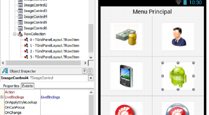 Construindo uma Tela Inicial para Aplicativos Android com Delphi XE5