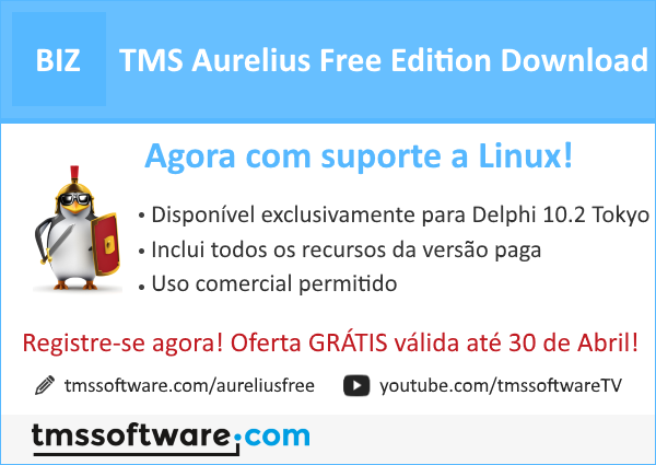 TMS Aurelius Free Edition – Delphi 10.2 Tokyo