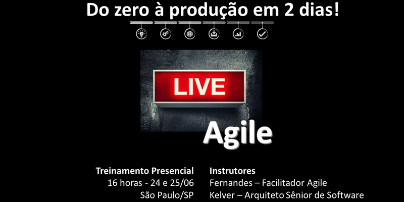 Exclusivo Live Agile e desconto