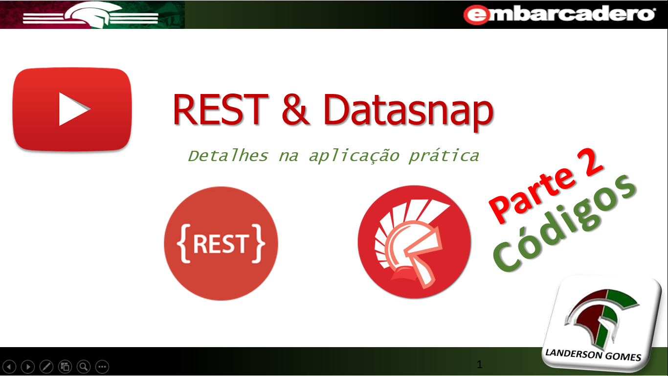 REST com Datasnap detalhes na aplicação prática parte 2