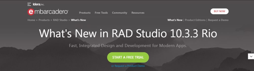 Rad Studio 10.3 Rio – Supported Versions – AZBWA