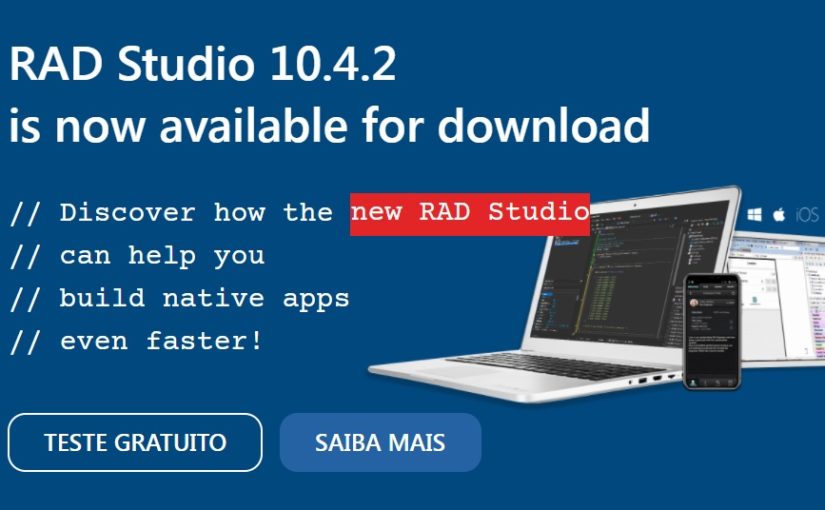 RAD Studio 10.4.2 disponível