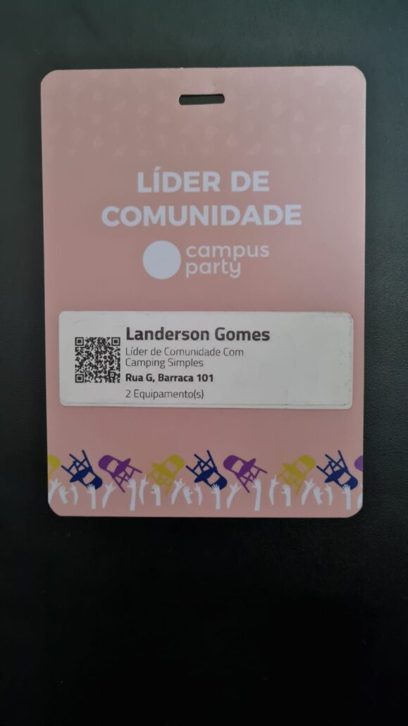 Credencial Lider de Comunidade RADZEIROS