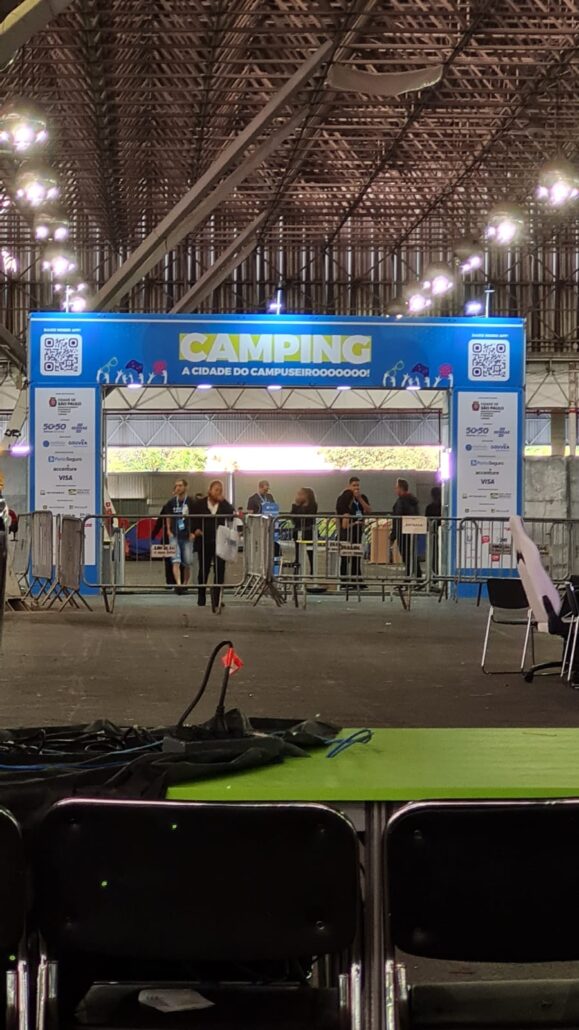 Entrada do Camping da CPBR14