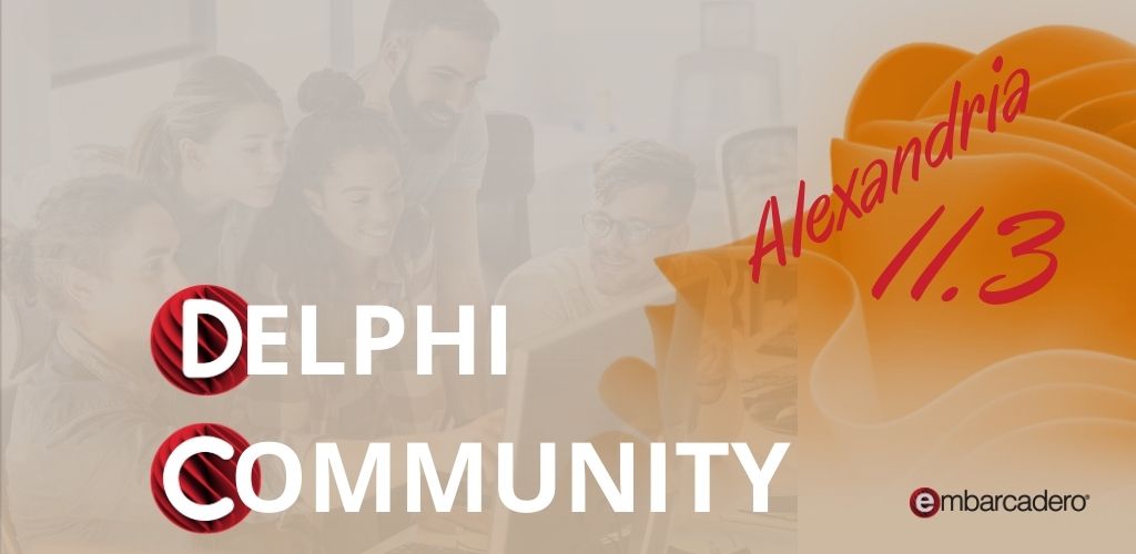 Delphi Community Edtion 11.3 Alexandria
