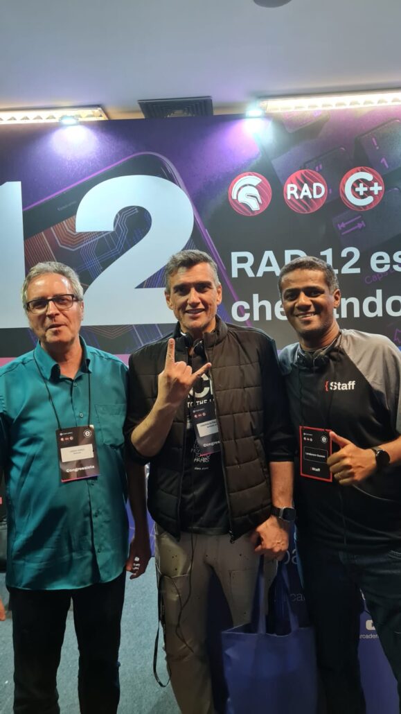 Laercio Guerço, Emerson Facunte e Landerson Gomes