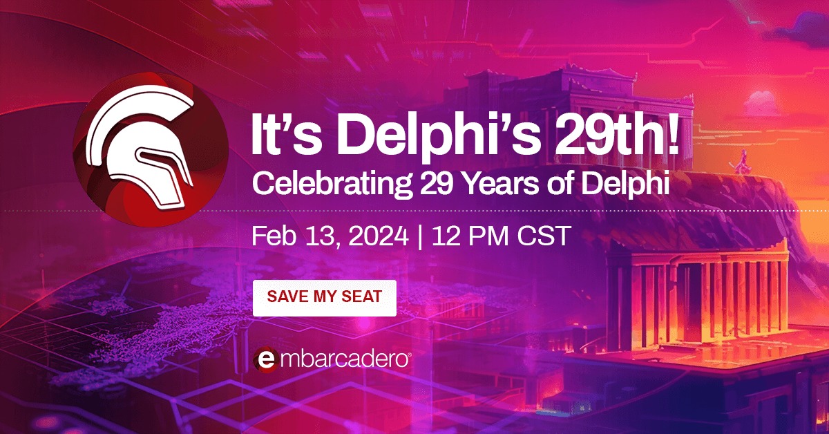 Delphi 29 anos de história